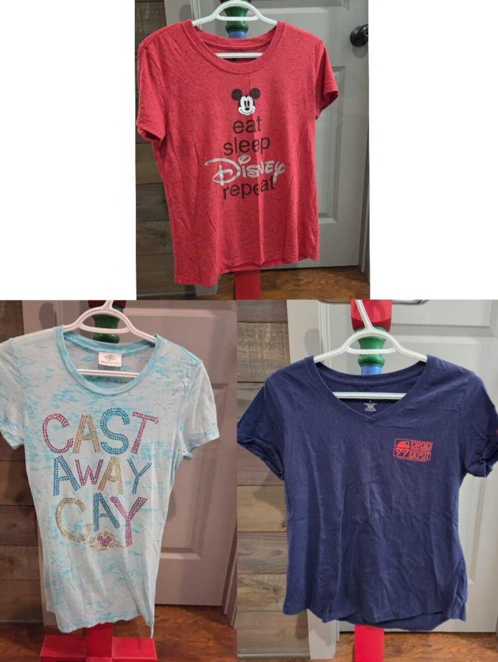 Set Of 3 Misc Disney Tshirts